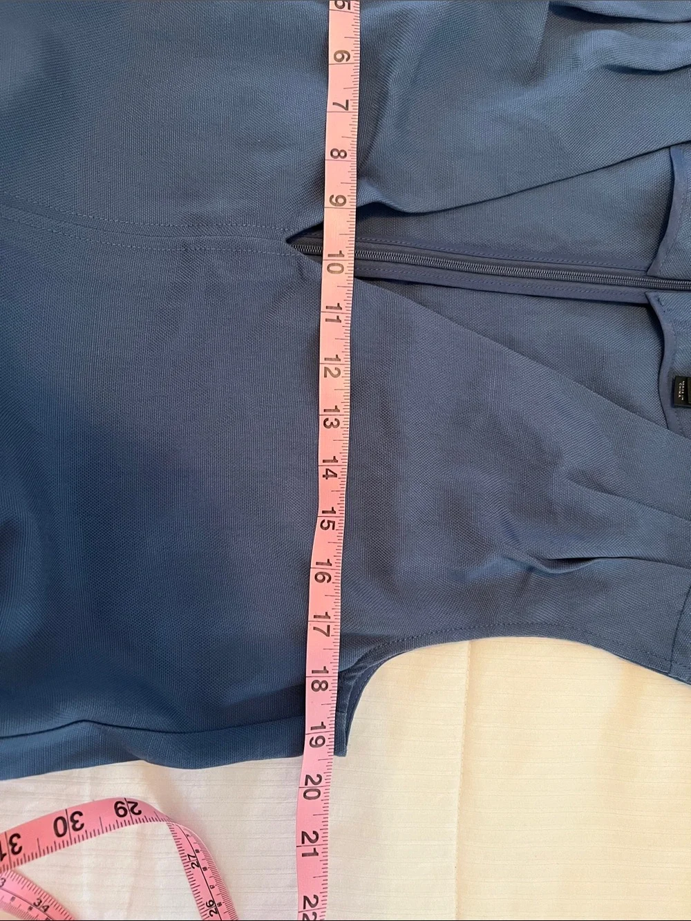 J. Crew Sleeveless V-Neck Lyocell Slate Blue Jumpsuit